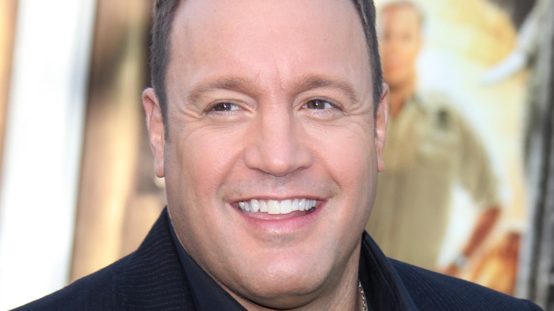 Kevin James smiles