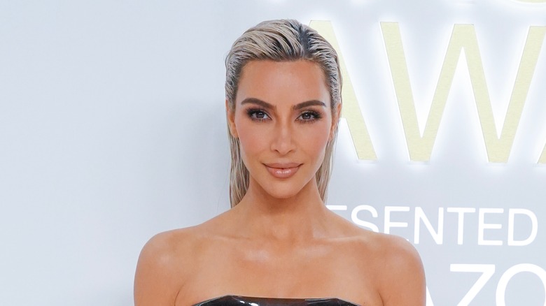 Blonde Kim Kardashian 