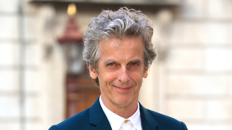Peter Capaldi grinning