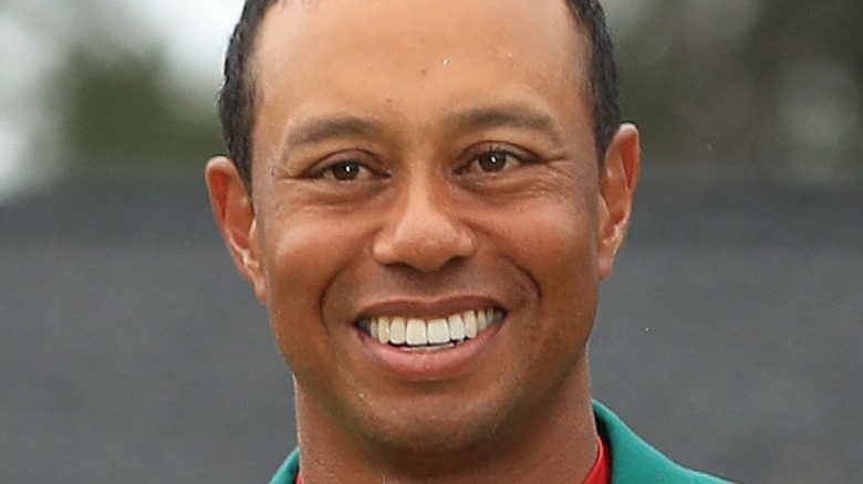 Tiger Woods at an event