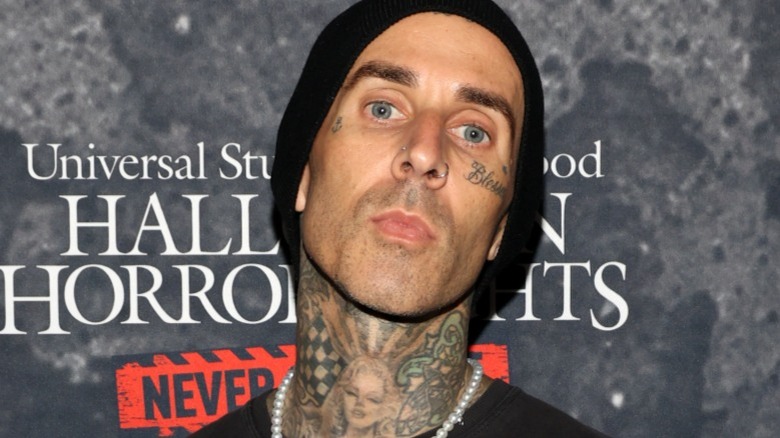 Travis Barker at an event