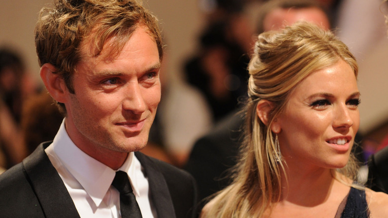 Jude Law and Sienna Miller