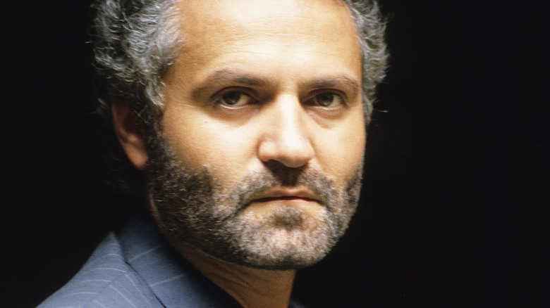 Gianni Versace in Rome in 1985