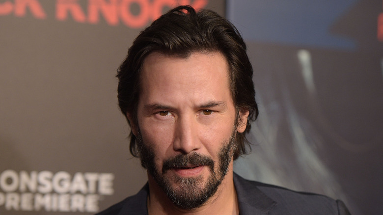 Keanu Reeves smile