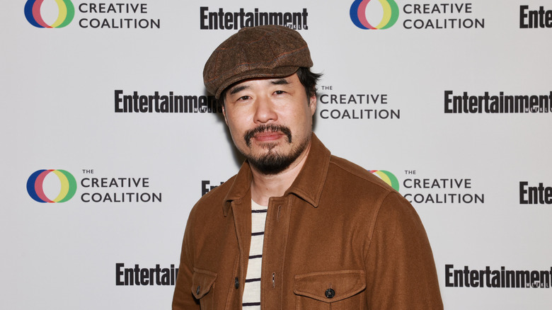 Randall Park posing
