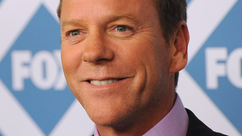 Kiefer Sutherland smiling