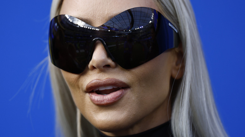 Kim Kardashian in shades