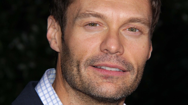 Ryan Seacrest smiling