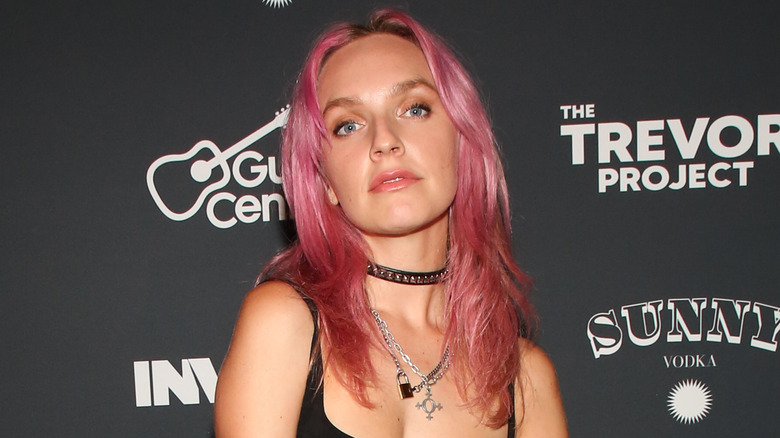 Zolita with pink hair