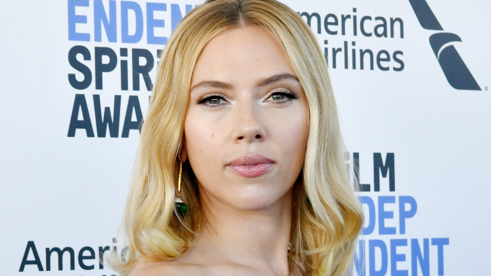 Scarlett Johansson at an award show