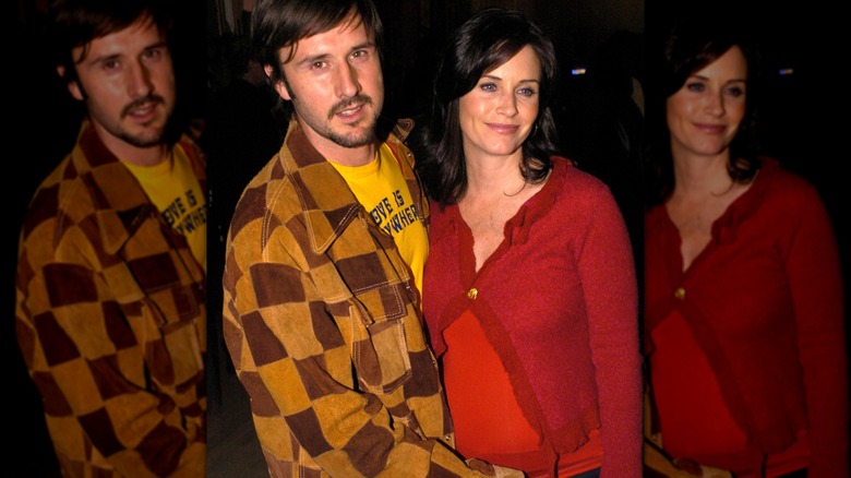 Courteney Cox and David Arquette in 2004