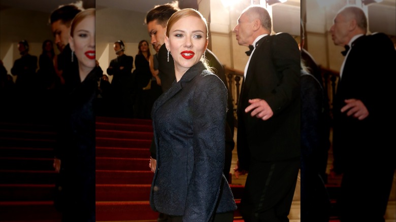 Scarlett Johansson attends the 39th Cesar Film Awards 2014