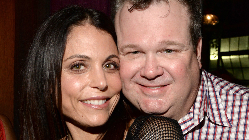 Bethenny Frankel and Eric Stonestreet smiling