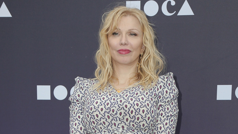 Courtney Love posing