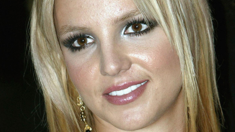 Britney Spears smiling