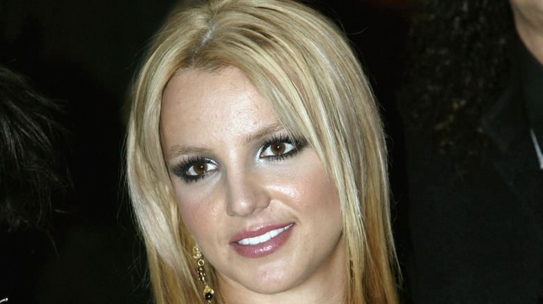 Britney Spears smiling