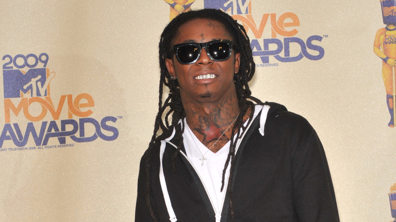 Lil Wayne smiling