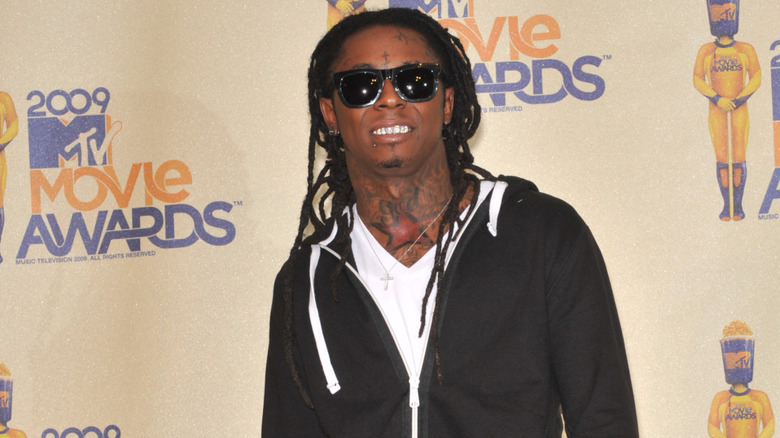 Lil Wayne smiling