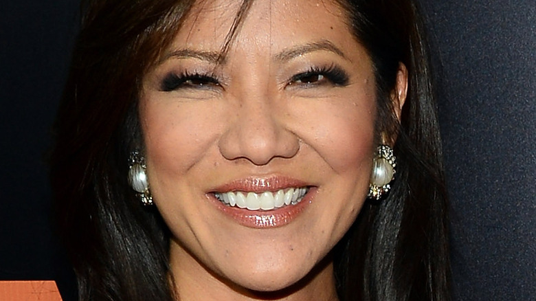 Television host Julie Chen arriving at the after party for a screening of CBS Films' "Last Vegas"