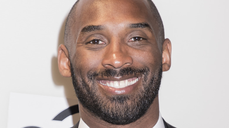 Kobe Bryant smiling