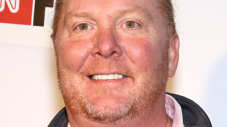 Mario Batali smiling