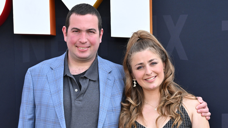 David Isaacman and Abbey Romeo posing