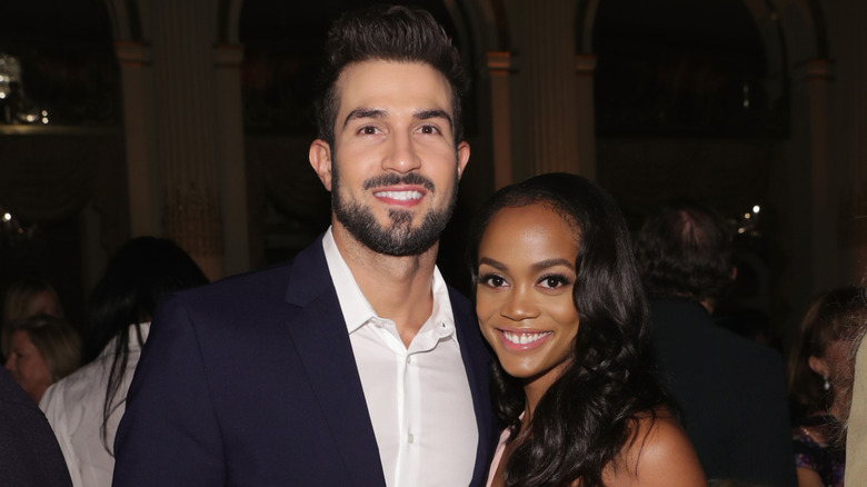 Bryan Abasolo and Rachel Lindsay smiling