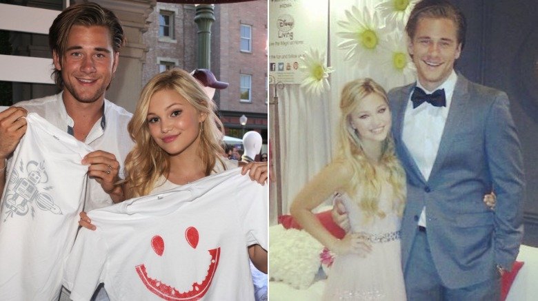 Olivia Holt and Luke Benward at prom