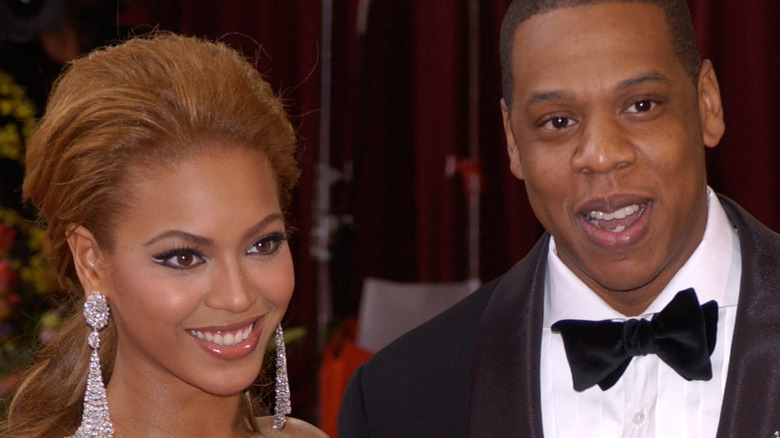 beyonce and jay-z at event