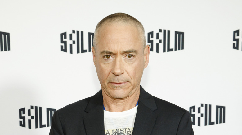 Robert Downey Jr. posing