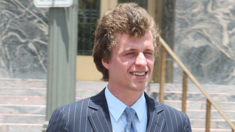 Conrad Hilton smiling