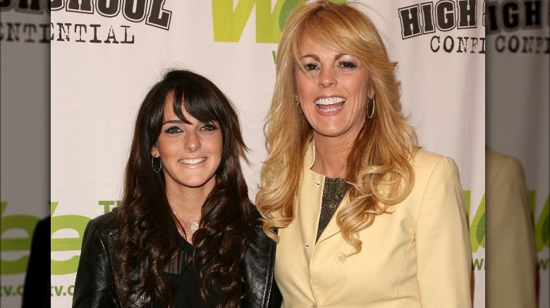 Ali Lohan and Dina Lohan 