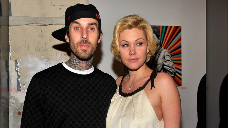 Travis Barker and Shanna Moakler 