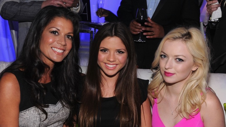 Dina Eastwood with daughters
