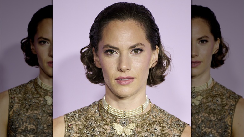 Emma Ferrer attends the ELLE Cancer Ball in 2023