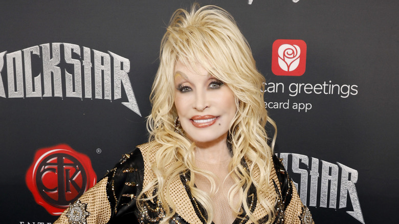 Dolly Parton posing in 2023