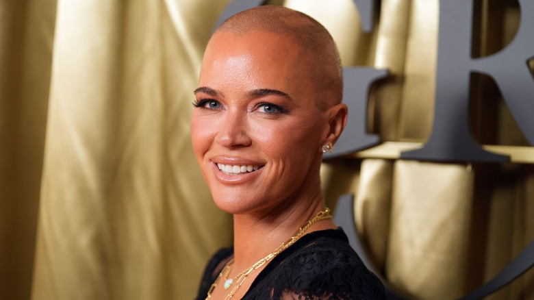 Teddi Mellencamp smiling on the red carpet