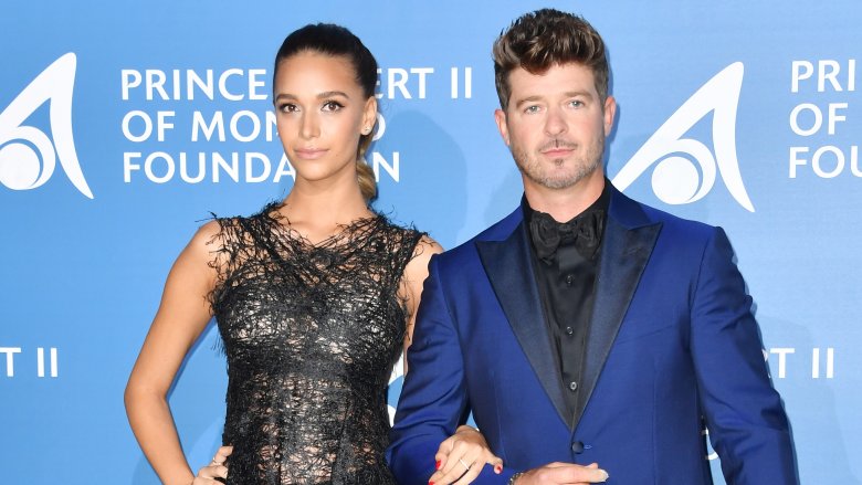 April Love Geary & Robin Thicke