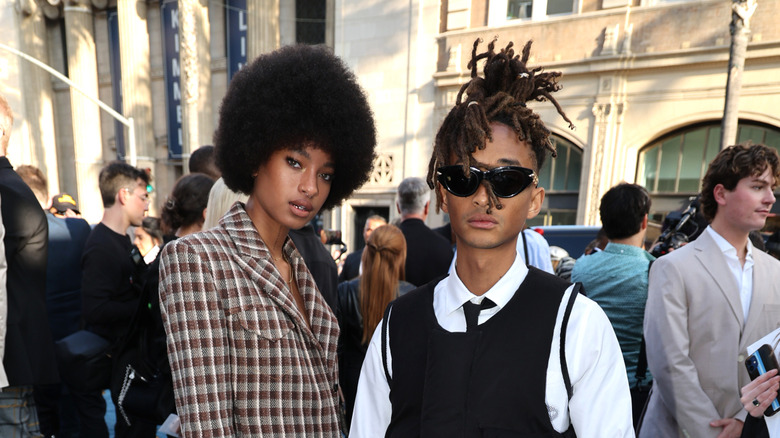 Willow and Jaden Smith at the 2024 premiere of Bad Boys: Ride Or Die