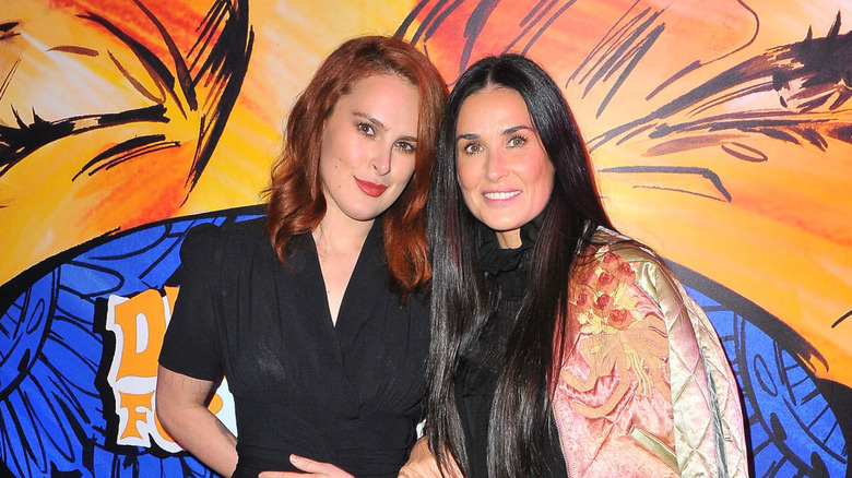 Demi Moore & Rumer Willis
