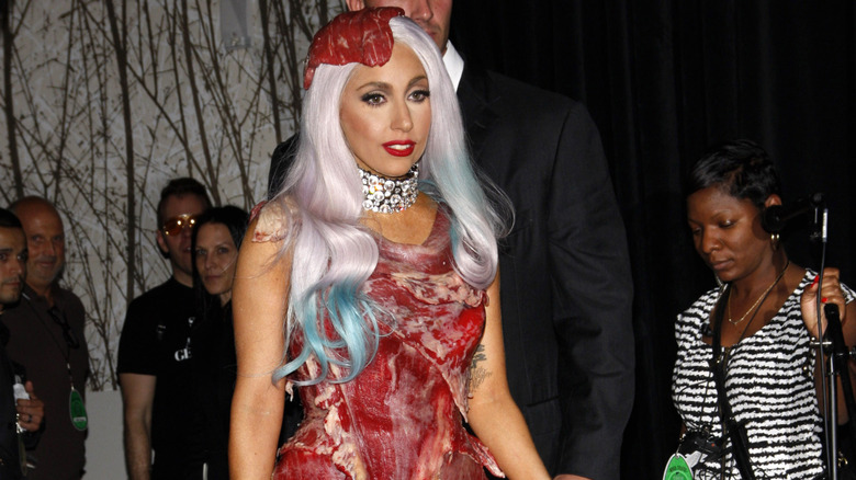 Lady Gaga at the 2010 VMAs