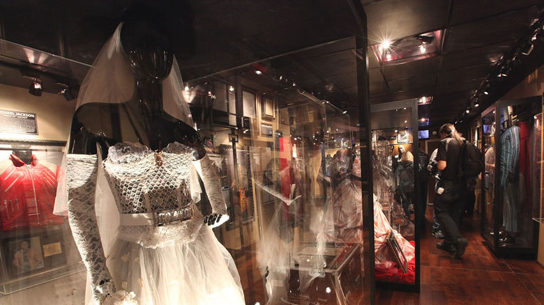 Madonna's VMA dress on display