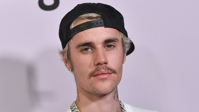 Justin Bieber mustache