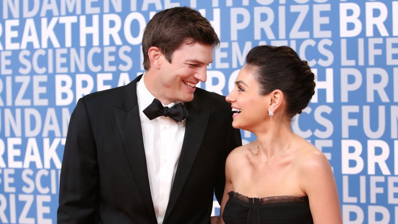 Ashton Kutcher and Mila Kunis