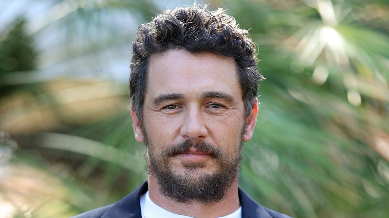 James Franco posing at event