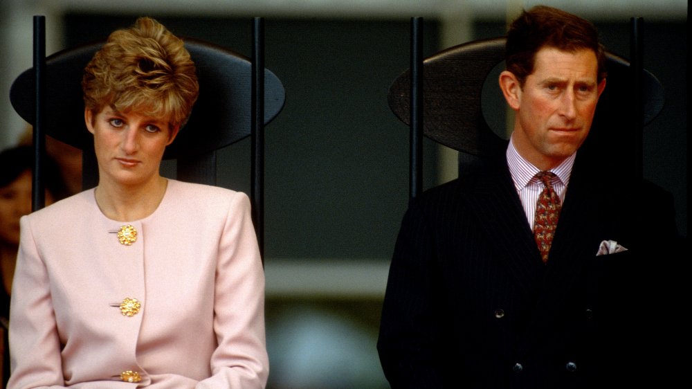 Princess Diana and Prince Charles at a civic welcome ceremony in Nathan Phillips Square in 1991