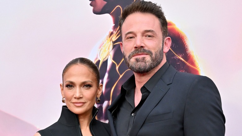 Jennifer Lopez, Ben Affleck smiling