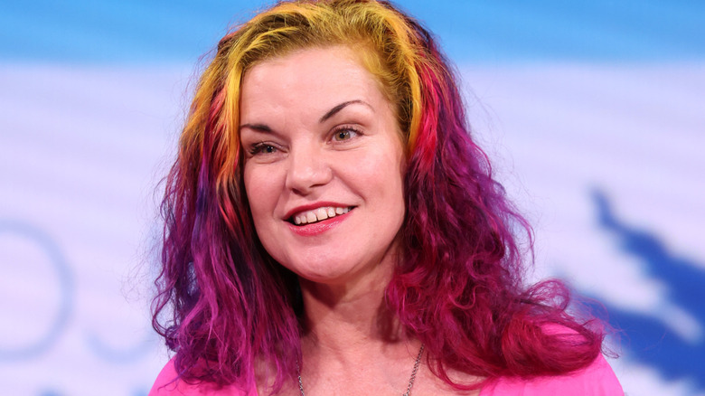 Pauley Perrette smiling