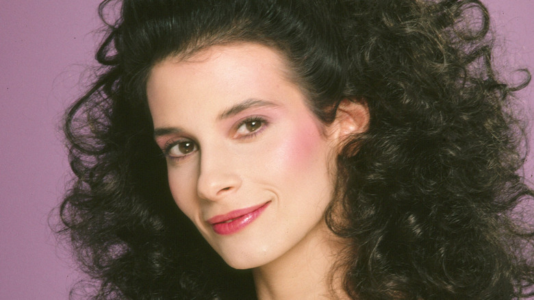 Theresa Saldana posing
