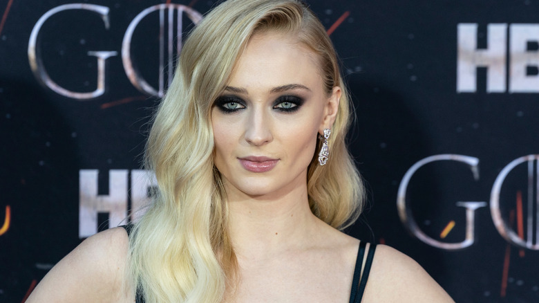 Sophie Turner posing